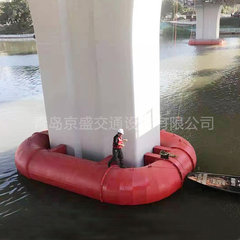 贛州南河大橋自浮式防撞設施
